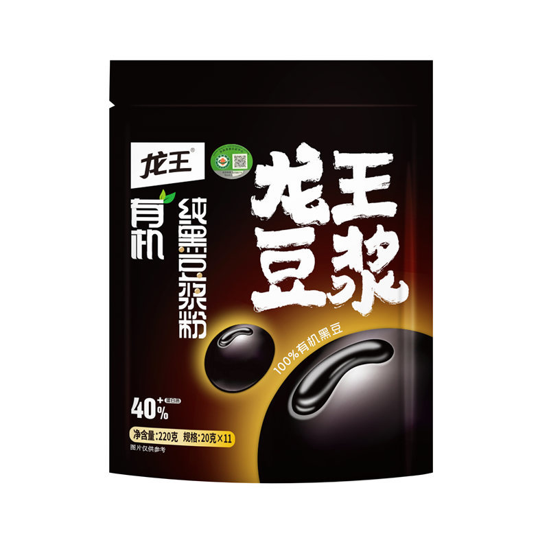 有(yǒu)機(jī)純黑(hēi)豆漿粉 220克