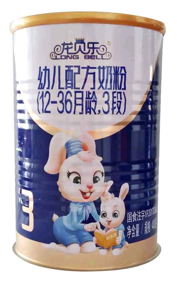 2020年(nián)11月(yuè)份龍貝樂(yuè)幼兒(ér)配方奶粉400克