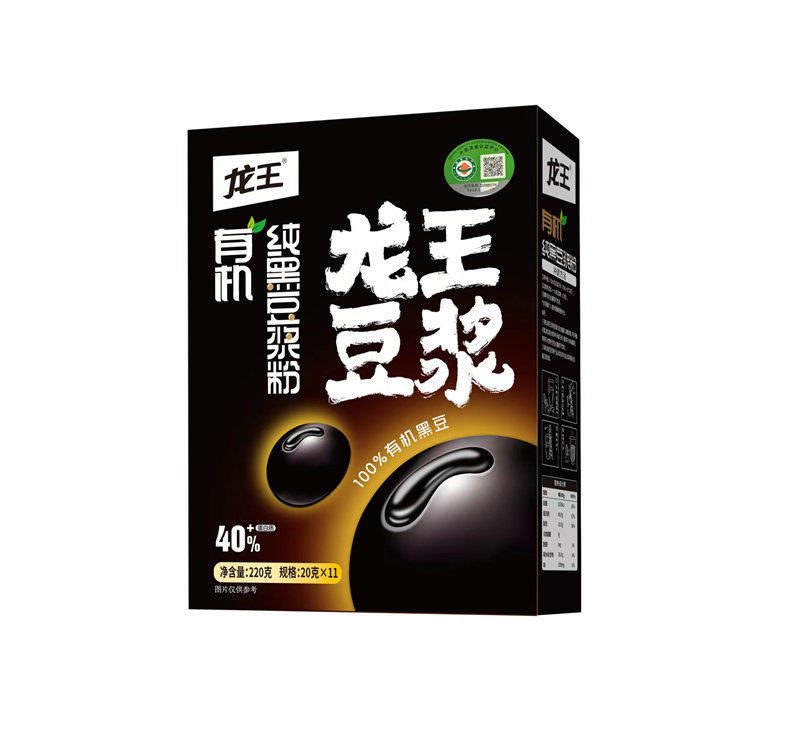 有(yǒu)機(jī)純黑(hēi)豆漿粉 220克
