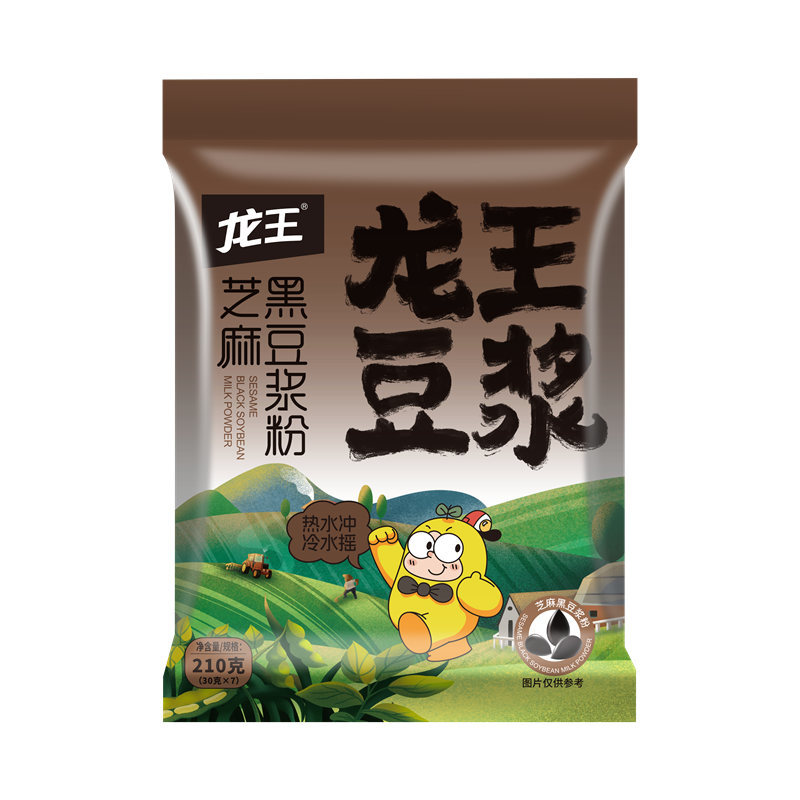 芝麻黑(hēi)豆漿粉 210g