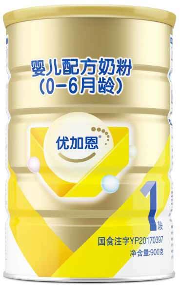 2018年(nián)12月(yuè)份優加恩嬰兒(ér)配方奶粉900克